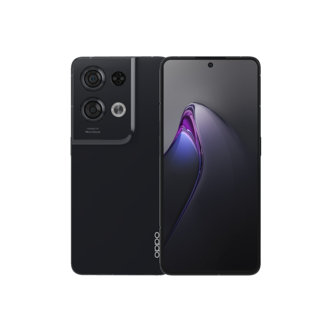Refurbished OPPO Reno8 Pro 5G 256GB 5G SIM Free Smartphone - Glazed Black