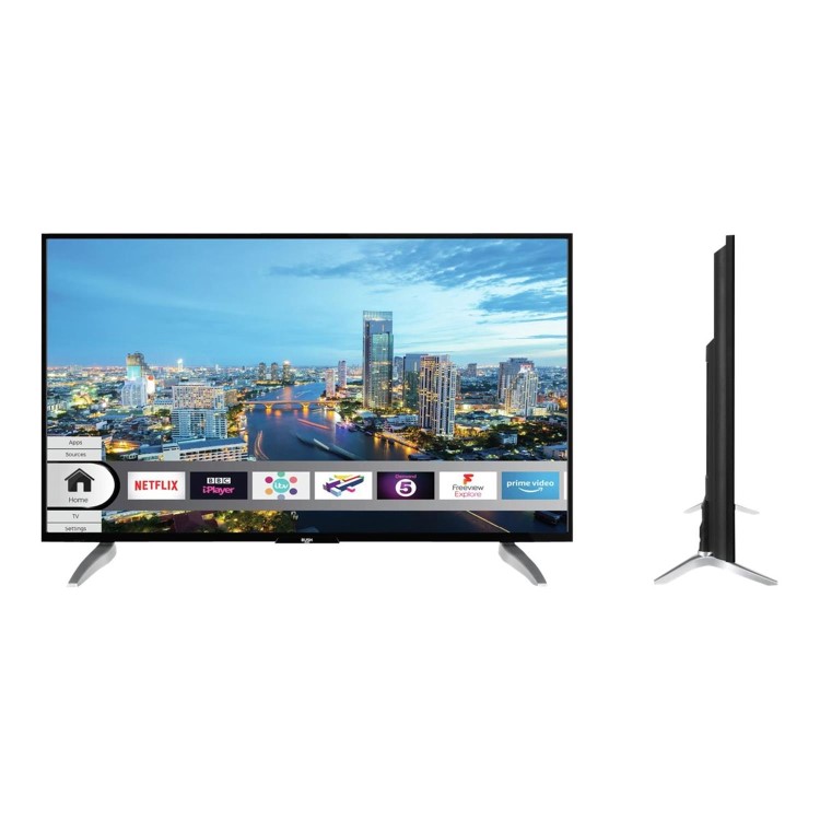 Refurbished Bush 43" 4K Ultra HD with HDR LED Freeview Play Smart TV