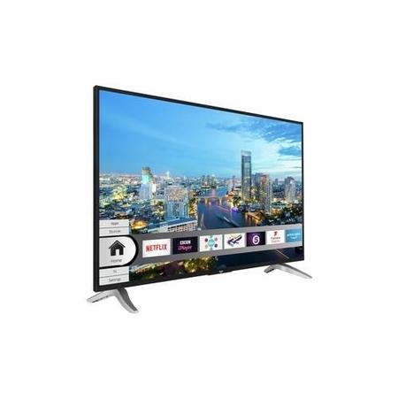 Refurbished Bush 49" 4K Ultra HD with HDR LED Freeview HD Smart TV without Stand