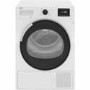 Refurbished Beko DPHR8PB561W Freestanding Heat Pump 8KG Tumble Dryer