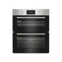 A1/DUI10DIX Refurbished Indesit Electric Built Under Double Oven - Stainless Steel