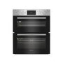 Refurbished Indesit Electric Built Under Double Oven - Stainless Steel