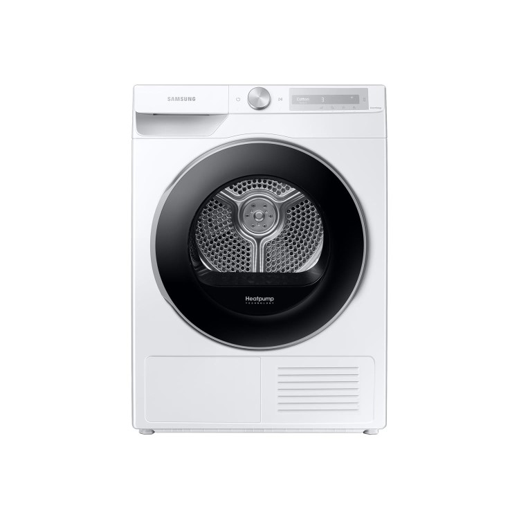 Refurbished Samsung Series 6 DV90T6240LH/S1 Freestanding Heat Pump 9KG Tumble Dryer 