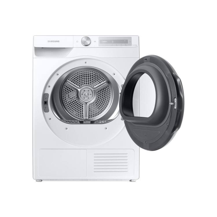 Refurbished Samsung Series 6 DV90T6240LH/S1 Freestanding Heat Pump 9KG Tumble Dryer 