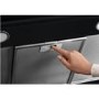 Refurbished AEG DVB5860B 80cm Angled Cooker Hood Black Glass