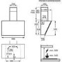 Refurbished AEG 7000 Series 90cm Hob2Hood Cooker Hood - Black