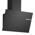 A1/DWK65DK60B Refurbished Bosch Series 2 DWK65DK60B 60cm Angled Chimney Cooker Hood Black