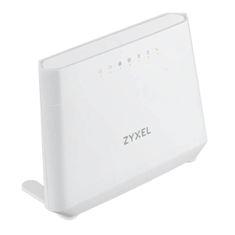 Refurbished Zyxel DX3301-T0 AX1800 1000MBit/s Dual-Band Wireless VDSL2 Router