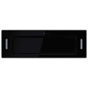 A1/EIQ90CANGBLL Refurbished electriQ EIQ90CANGBLL 90cm Glass Canopy Cooker Hood Black