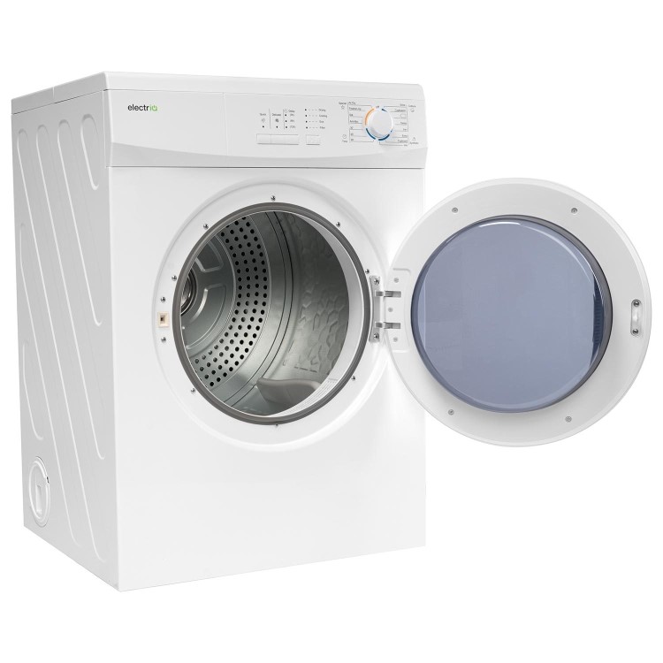 Refurbished electriQ EIQTD7G Freestanding Vented 7KG Tumble Dryer White