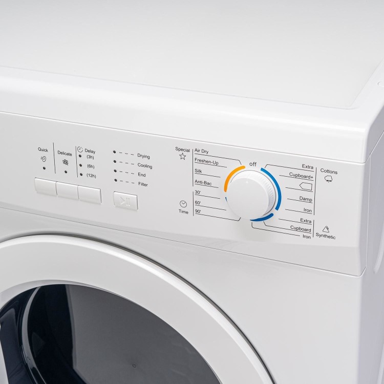 Refurbished electriQ EIQTD7G Freestanding Vented 7KG Tumble Dryer White