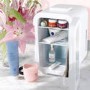 Refurbished electriQ EQ6LMINIBEAUTYFRIDGE 6 Litre Mini Portable Beauty Fridge with Mirror and LED Light