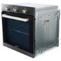 electriQ Plug In Fan Assisted Electric Single Oven - Dark Grey Steel