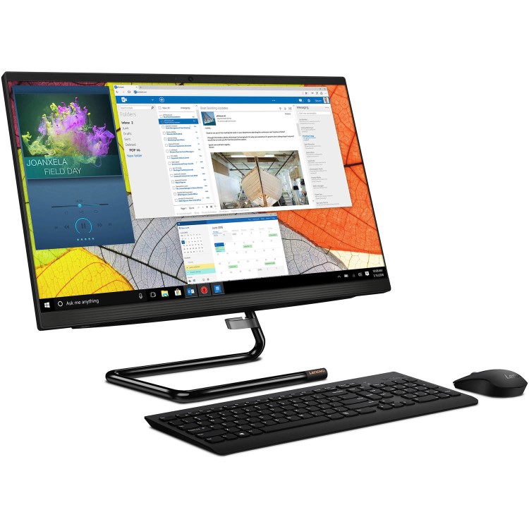 Refurbished Lenovo IdeaCentre A340 Core i3-10110U 4GB 256GB 23.8 Inch Windows 10 All in One