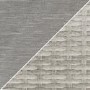 ALMOST PERFECT - Pair of Grey Rattan Reclining Garden Sun Lounger Set