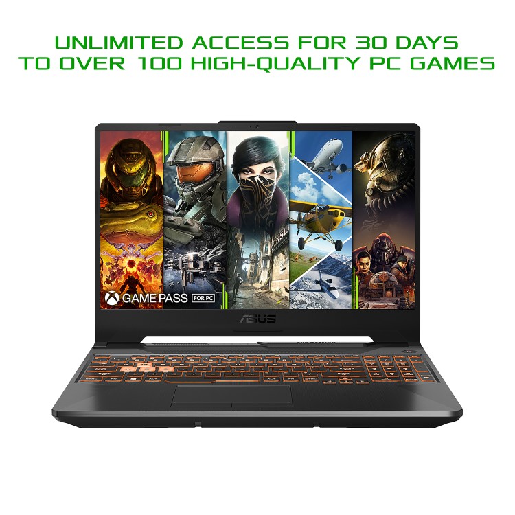 ASUS TUF Gaming F15 Core i5-10300H 8GB 512 GB SSD GeForce GTX 1650 15.6 Inch Windows 11 Home Gaming Laptop