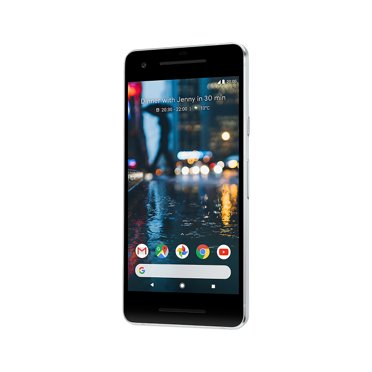 Grade A3 Google Pixel 2 Clearly White 5" 64GB 4G Unlocked & SIM Free