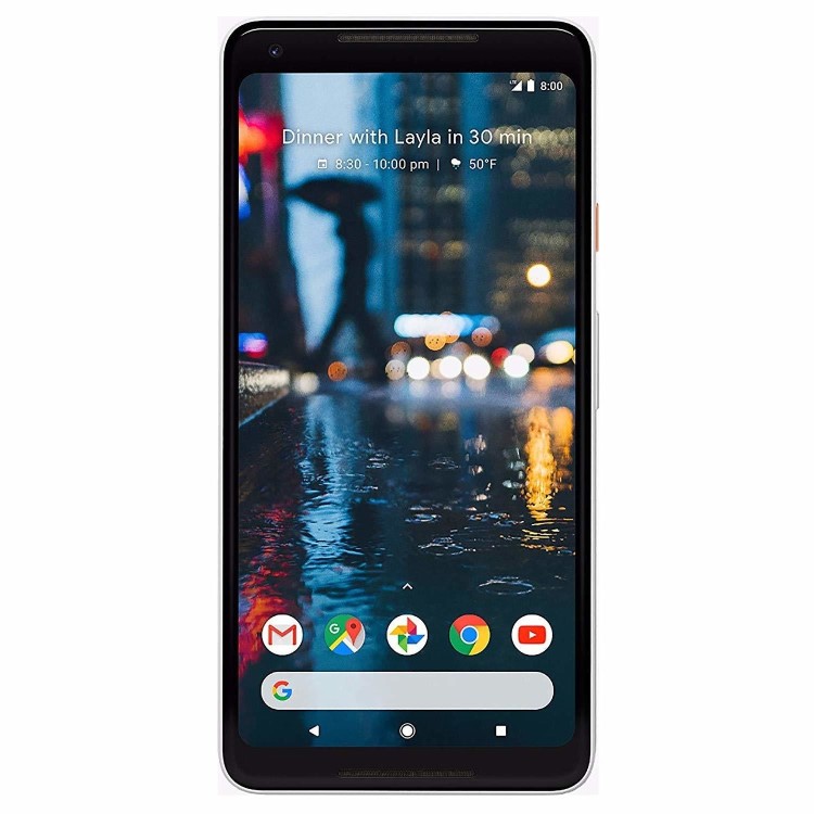 Google Pixel 2 XL Black & White 6" 64GB 4G Unlocked & SIM Free