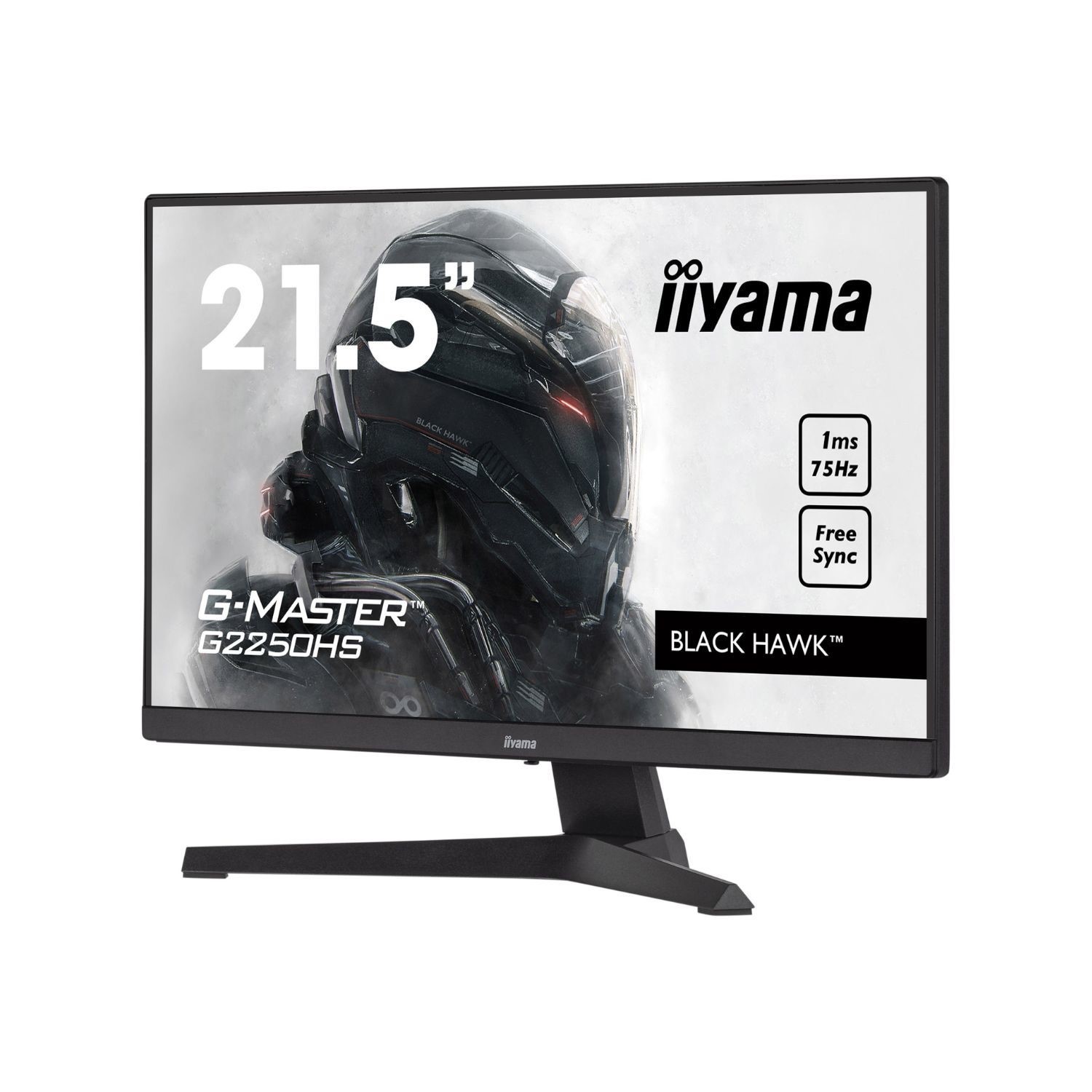 Refurbished Iiyama G2250HSB1 21.5" VA FHD LED FreeSync Gaming Monitor BuyItDirect.ie
