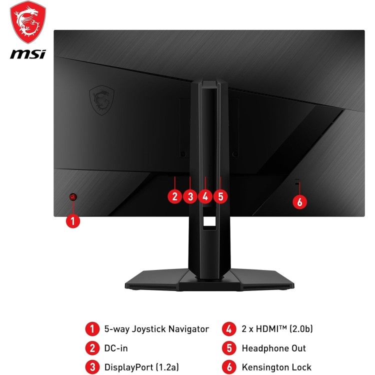 Refurbished MSI G272QPF 27" IPS WQHD 170Hz 1ms G-SYNC Gaming Monitor