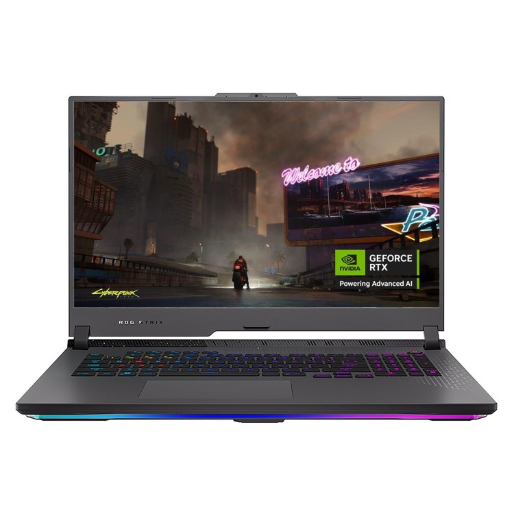Refurbished ASUS ROG Strix G17 AMD Ryzen 9 16GB RAM 1TB SSD RTX 4050 144Hz 17.3 Inch Windows 11 Gaming Laptop