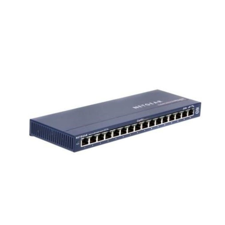 NETGEAR ProSafe GS116 16-Port Gigabit Ethernet L2 Desktop Unmanaged Switch
