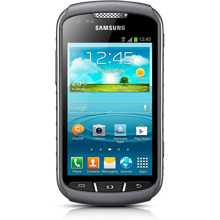 Grade A1 Samsung Galaxy Xcover II Grey 4" 4GB 3G Unlocked & SIM Free