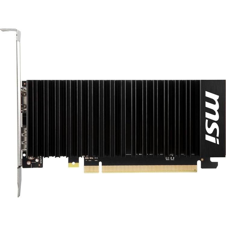 Box Opened MSI GeForce GT 1030 4GHD4 LP OC 4GB GDDR4 Gaming Graphics Card
