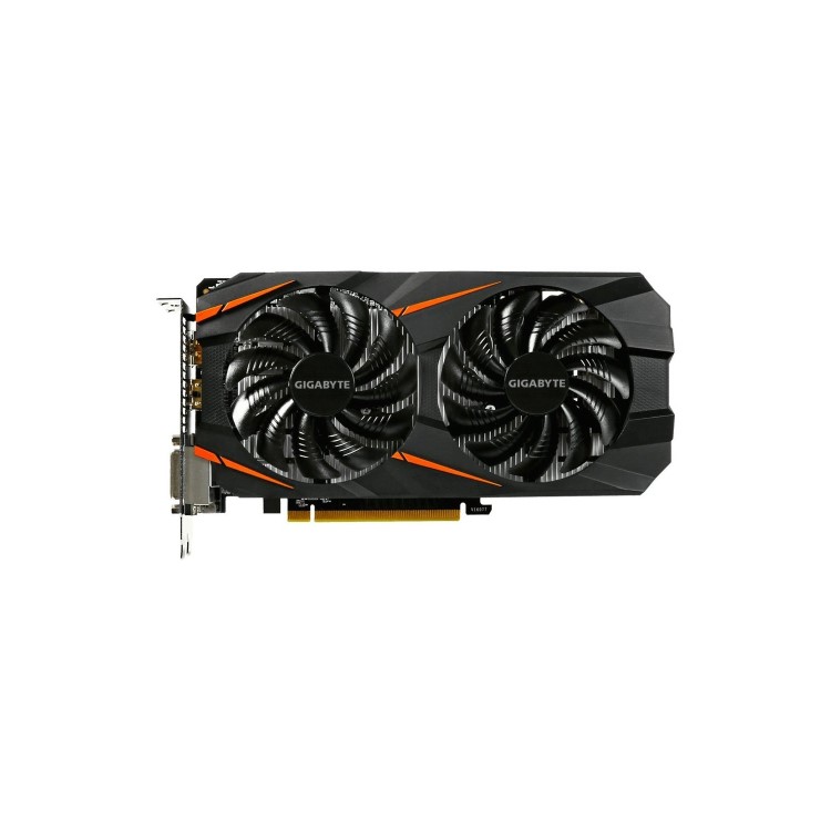 Box Open Gigabyte Windforce GeForce GTX 1060 3GB OC Edition Graphics Card