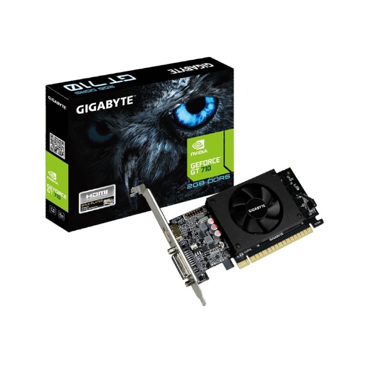 Box Opened Gigabyte Nvidia GeForce GT 710 2GB GDDR5 Graphics Card