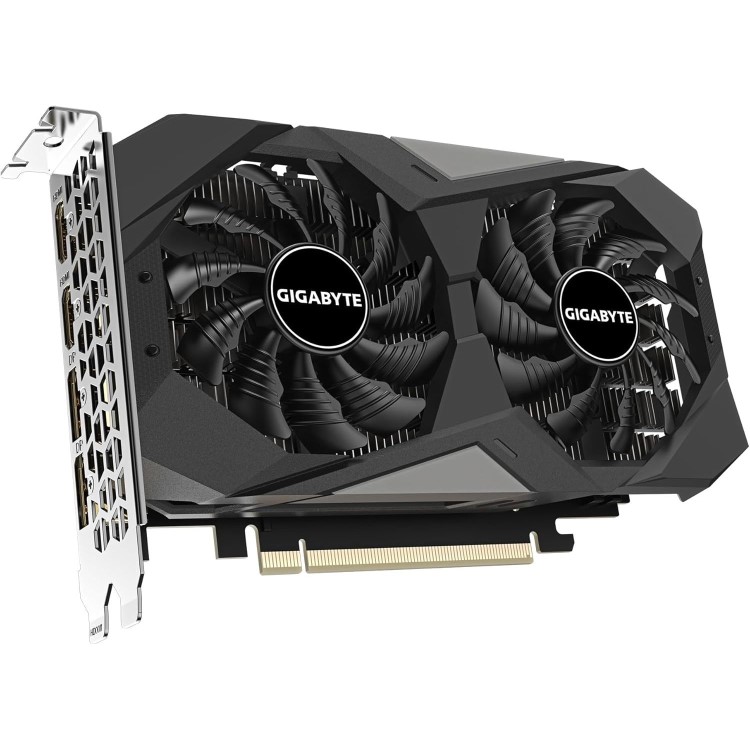 Box Opened Gigabyte NVIDIA GeForce RTX 3050 WINDFORCE OC 6GB GDDR6 Graphics Card