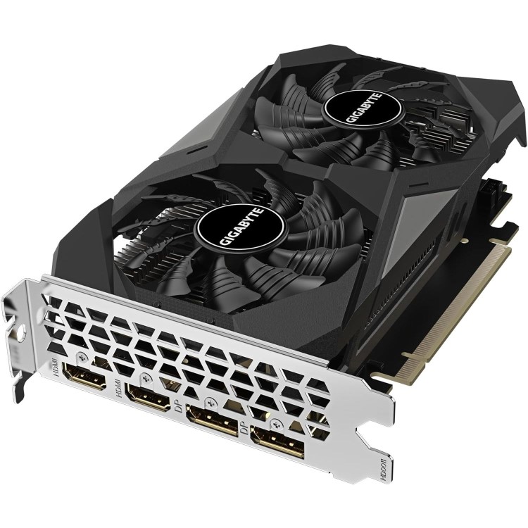 Box Opened Gigabyte NVIDIA GeForce RTX 3050 WINDFORCE OC 6GB GDDR6 Graphics Card