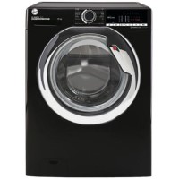 Refurbished Hoover H-Wash 300 H3WS4105TACBE-80 Freestanding 10KG 1400 Spin Washing Machine Black