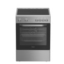 A1/H6V5KMXUK Refurbished Hotpoint 60cm Electric Cooker - Stainless steel