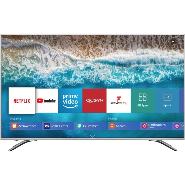 Refurbished Hisense 75" 4K Ultra HD with HDR10 LED Freeview Play Smart TV