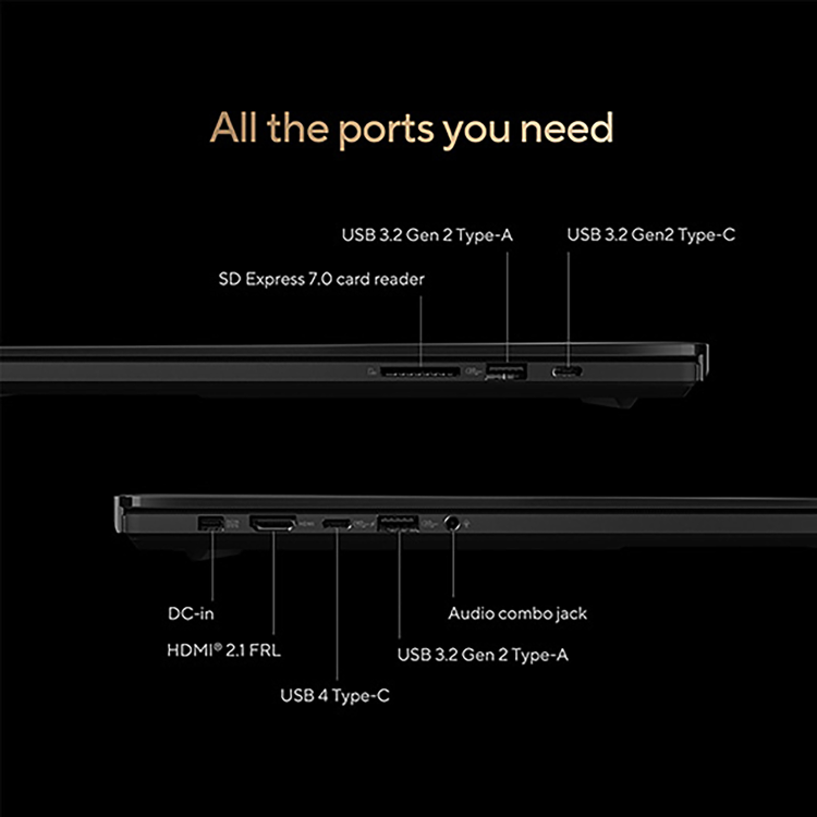 Refurbished ASUS ProArt P16 H7606 Copilot+ PC AMD Ryzen AI 9 64GB RAM 4TB SSD RTX 5070 120Hz 16 Inch 3K OLED Windows 11 Touchscreen Laptop
