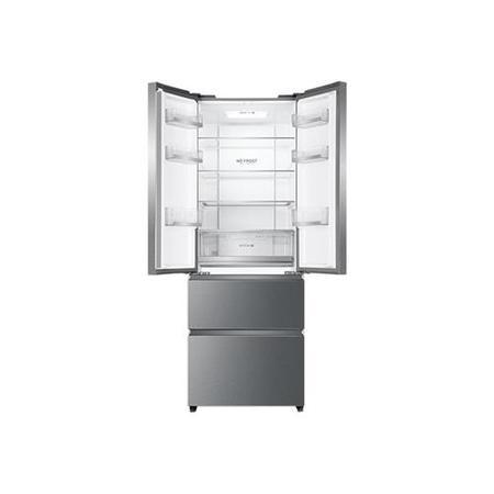 Refurbished Haier HB15FPAA 60/40 Frost Free Fridge Freezer - Stainless Steel Effect