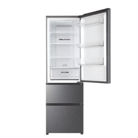Refurbished Haier HCTR3619FNMG Freestanding 348 Litre 60/40 Fridge Freezer