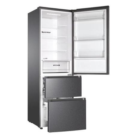 Refurbished Haier HCTR3619FNMG Freestanding 348 Litre 60/40 Fridge Freezer
