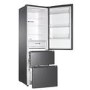 Refurbished Haier HCTR3619FNMG Freestanding 348 Litre 60/40 Fridge Freezer