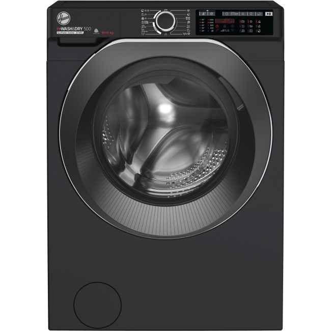 Hoover H-Wash 500 10kg Wash 6kg Dry 1400rpm Freestanding Washer Dryer - Black