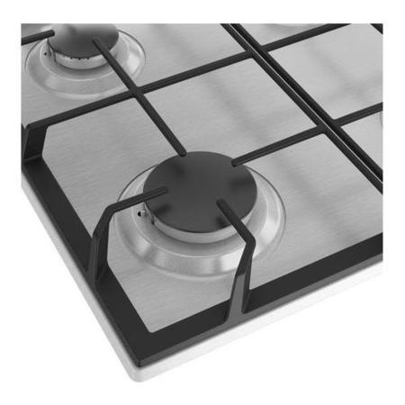 Refurbished Beko HIBG64125SX 60cm 4 Burner Gas Hob