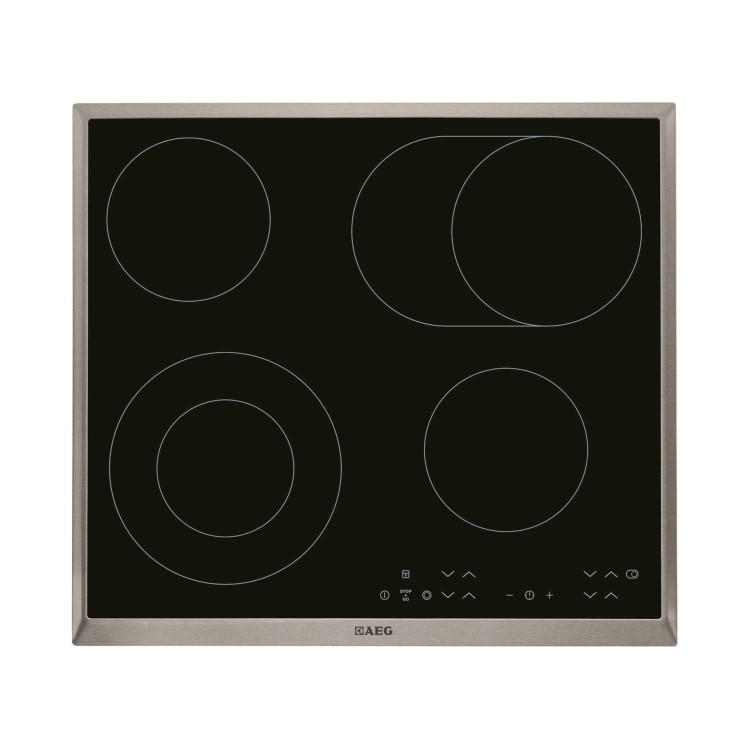 Refurbished AEG HK634060XB 60cm 4 Zone Ceramic Electric Hob