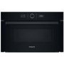 Refurbished GRADE A1 - Refurbished Hotpoint Class 4 HMD44MBUK Built In Microwave and Grill - Black
