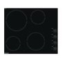 GRADE A1 - Hotpoint 58cm 4 Zone Knob Control Ceramic Hob