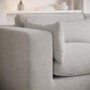 Large Beige Boucle Reversible 4 Seater Chaise Corner Sofa - Hudson