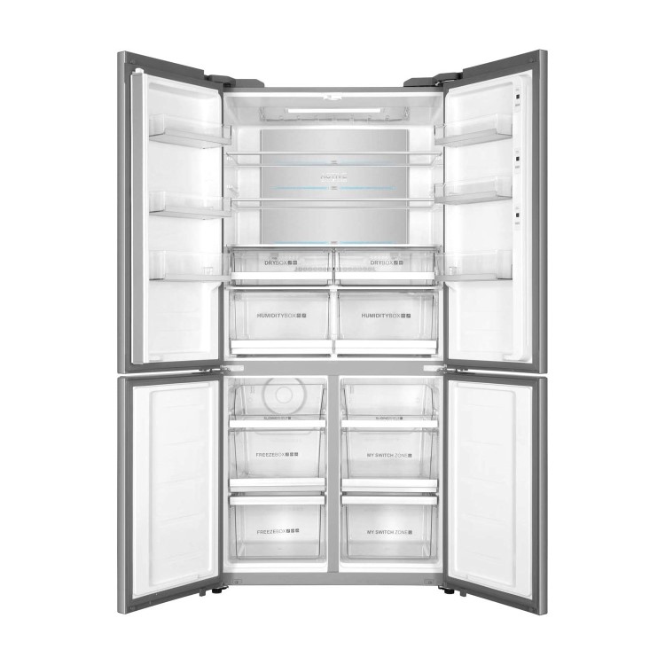 Refurbished Haier HTF-552DGS6U1 Freestanding 543 Litre American Fridge Freezer