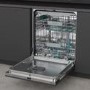 Refurbished Hisense Full-Size Fully Integrated  - Automatic Programme; Intensive Programme; Eco Programme; Programme Hygiene; Crystal glasses; Short Programme; Night Programme, 16ps, silver control pa