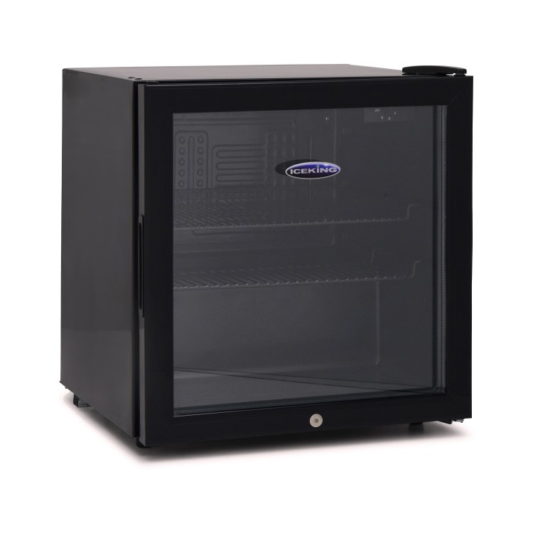 Ice King DF48K 48 Litre Table Top Mini Drinks Fridge - Black