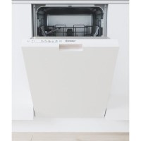 Refurbished Indesit Push&Go Integrated Slimline Dishwasher - White - 10 Place Settings - E Rated - IN2IE10CS80UK